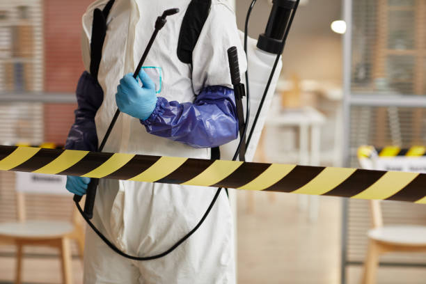 Professional Biohazard technician working in Poy Sippi, WI